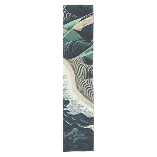 Serene Shores Korte Tafelloper (Voorkant)