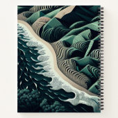 Serene Shores Notitieboek (Achterkant)