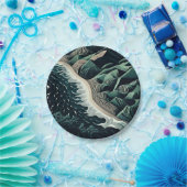 Serene Shores Papieren Bordje (Feest)