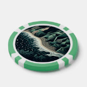 Serene Shores Poker Chips (Enkel)