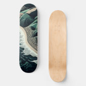 Serene Shores Skateboard (Voorkant)