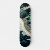 Serene Shores Skateboard (Voorkant)