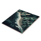 Serene Shores Tegeltje (Zijkant)