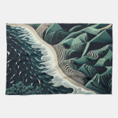 Serene Shores Theedoek (Horizontaal)