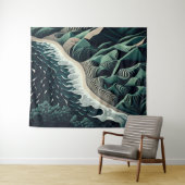 Serene Shores Wandkleed (In Situ (horizontaal))