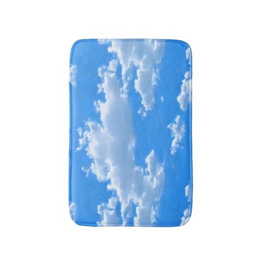 Serene Sky Bath Mat (Voorkant Verticaal)