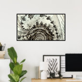 Serene Spirals Poster (Thuiskantoor)