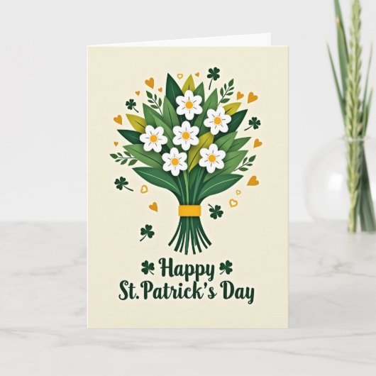 Serene St. Patrick's Day Kaart (Voorkant)