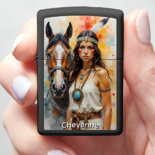 Serene Stamvrouw Gepersonaliseerde Paard
