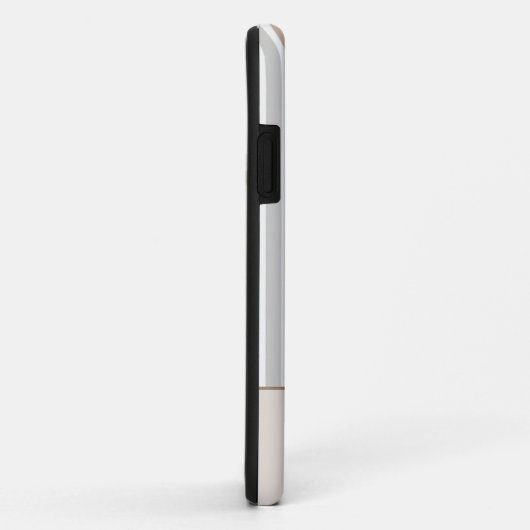 Serene strepen minimalistisch Case-Mate iPhone case (Achterkant/rechts)