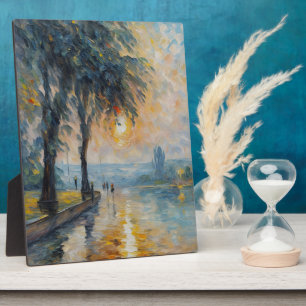 Serene Sunset beroemd gemaakt door Water Impressio Fotoplaat
