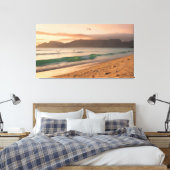 Serene Sunset Canvas Afdruk (Insitu (Slaapkamer))