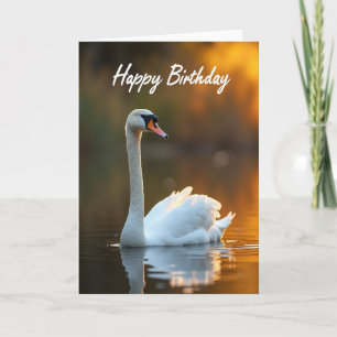 Serene Vogel Verjaardagskaart Kaart