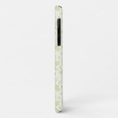 Serene vogels en bloemen gemonogrammeerd Case-Mate iPhone case (Achterkant/links)