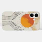 serene vorm Case-Mate iPhone case (Achterkant (horizontaal))