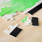 Serene Waterverf Harmony Puzzel – 252 stuks (Zijkant)