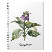 Serene Waterverf smeerwortel, op maat Notitieboek (Voorkant)