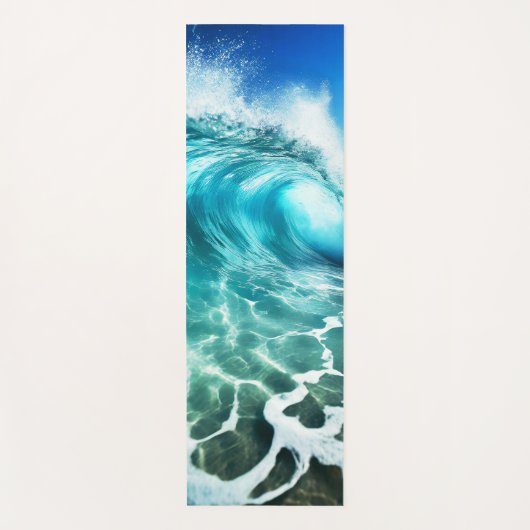Serene Wave Yoga Mat (Voorkant)