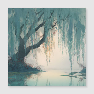 Serene Wilgenboom Reflectie Natuur Kunst (3)