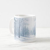 Serene Winter Forest Mug (Devant gauche)