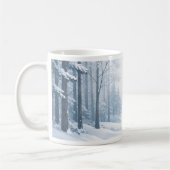 Serene Winter Forest Mug (Gauche)
