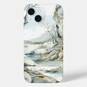 Serene Winter Landschap Telefoonhoes