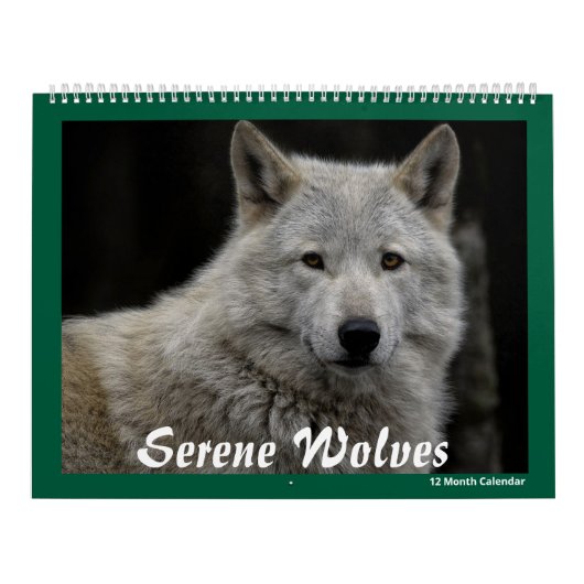 Serene Wolves Kalender (Hoes)