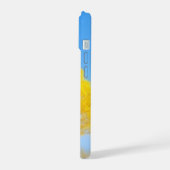 Serene Yellow Tree Reflection Aesthetic Phone Stic (Côté gauche)