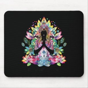 Serene Yoga- en meditatie decor - Mindfulness Man Muismat