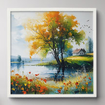 Serene Zomer: Landschap -