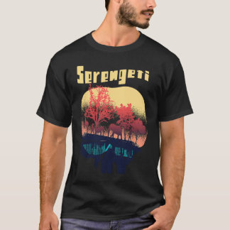 Serengeti Afrika Safari Olifant Nationaal Park Big T-shirt