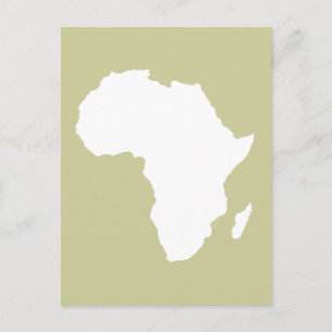 Serengeti Audacious Africa Briefkaart