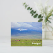 Serengeti Briefkaart (Staand voorkant)
