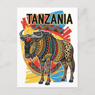 Serengeti Nationaal Park Tanzania Briefkaart