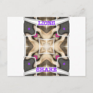 Serengeti Splendor: Levendige Dierlijke Verberg Ar Briefkaart