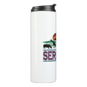 Serengeti Thermosbeker (Gedraaid links)