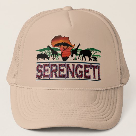 Serengeti Trucker Pet (Voorkant)