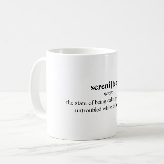 Sereni (thé) Mug (Devant gauche)