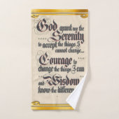 Sérénité (Serviette à main)