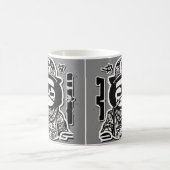 Sérénité blanche : Kungfu King Mug Design (Centre)