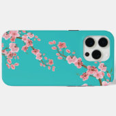 Sérénité des fleurs de cerisier en étui de télépho (Verso (horizontal))