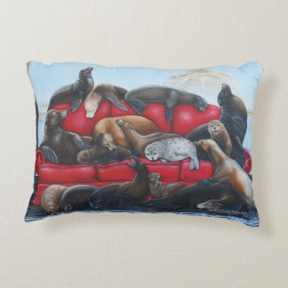 Sérénité d'otarie par le coussin d'accent de TACS