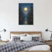 Sérénité du Canal au Clair de Lune – Impression su (Insitu(Chambre))