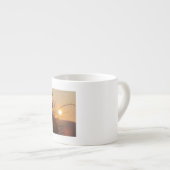 Sérénité du coucher de soleil doré – Mug à café in (Devant droit)