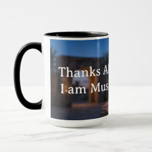 Serenité du Ramadan au Crépuscule - Mug Lanterne &