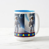 Sérénité galactique : Mug de café (Devant droit)