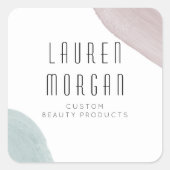 Sérénité moderne | Sticker Monogramme (Devant)