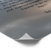 Sérénité Prière affiche Sky (Coin)