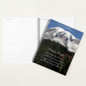 Sérénité Prière Mont Rainier Paysage (Devant avec enveloppe)