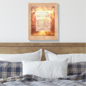 Sérénité Prière toile enveloppée art avec citation (Insitu(Chambre))